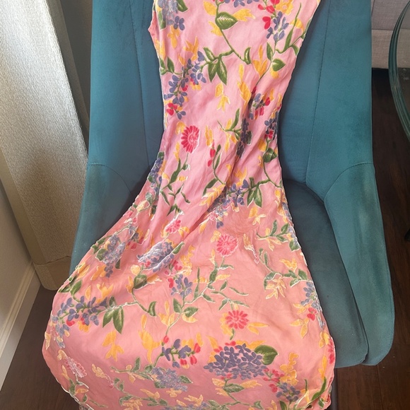 Betsey Johnson burnout velvet floral maxi - Picture 4 of 5